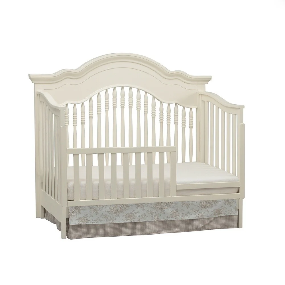 Suite Bebe Julia Lifetime 4-in-1 Crib- White Linen