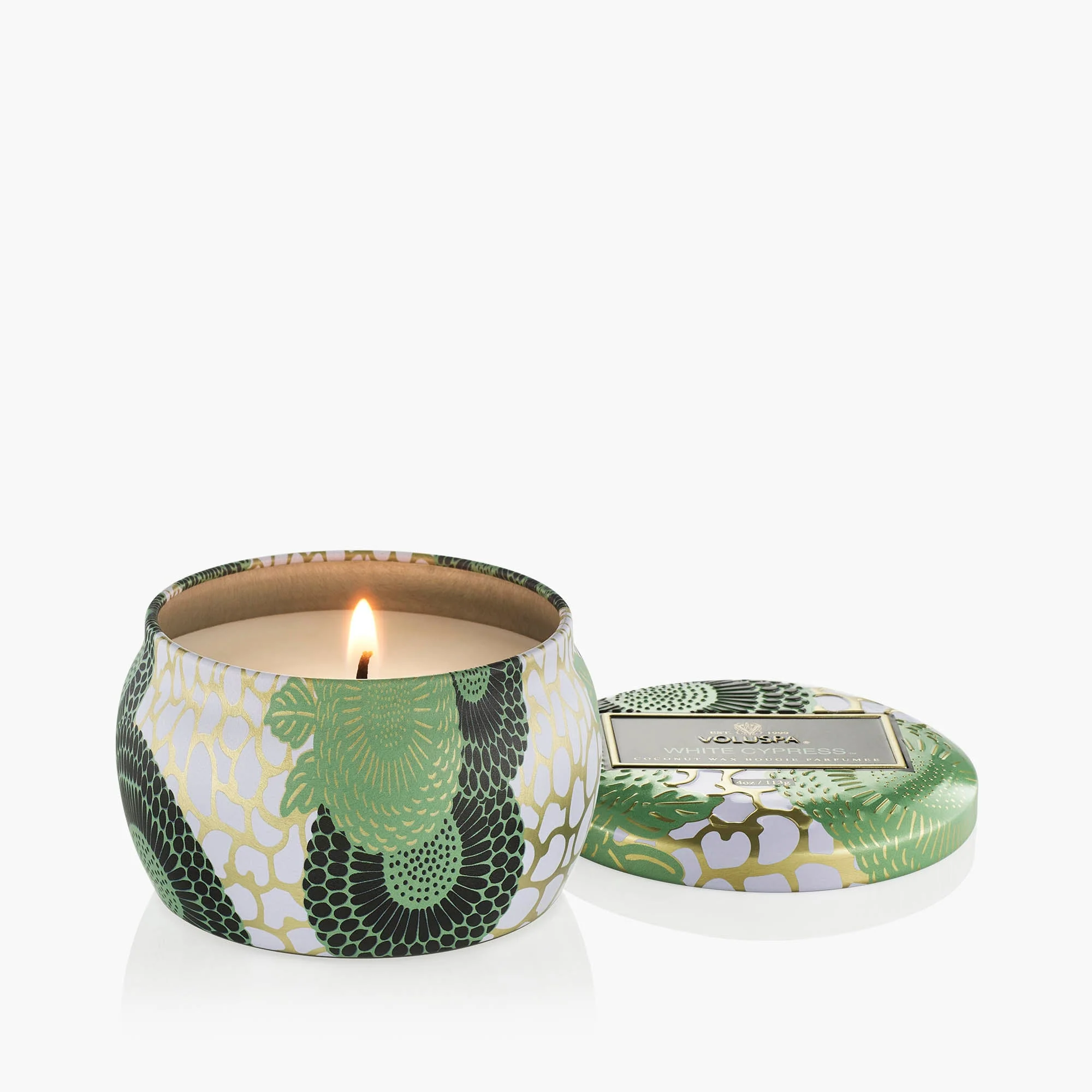 White Cypress - Mini Tin Candle