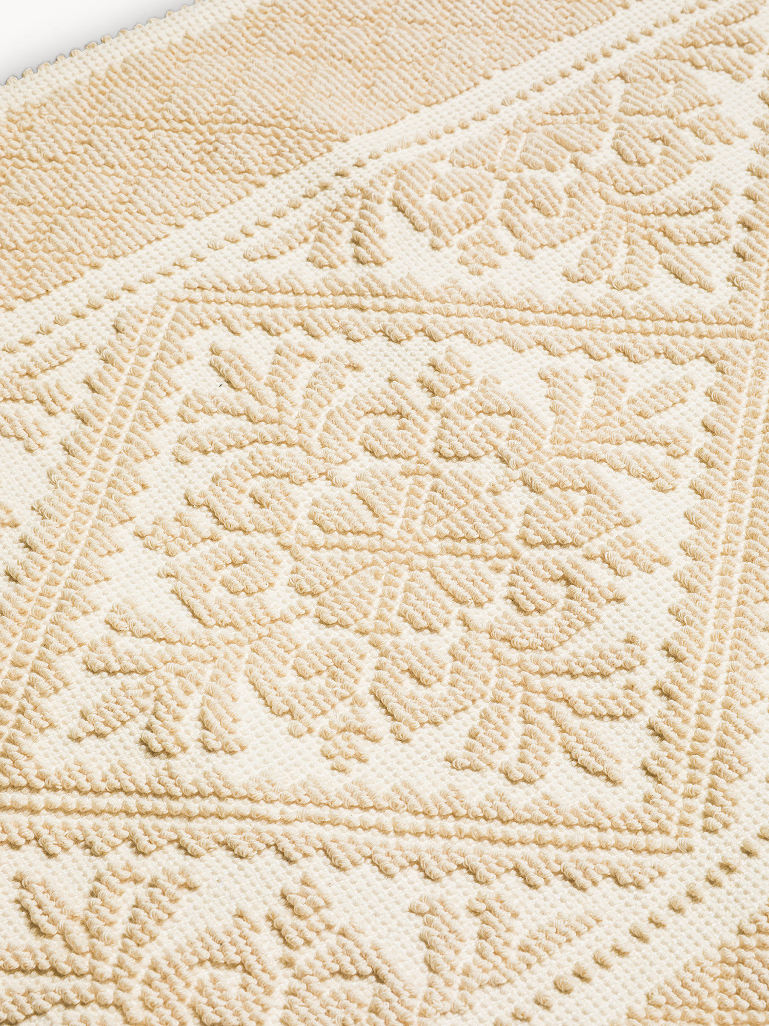 Tappeto da cucina sardo in puro cotone tinta unita