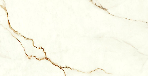 Carrelage effet Marbre Blanc Calacatta Supreme 80x40x0,85 cm Brillant Faventa - Mur intérieur (vendu par carton de 1,28 m²) - RO'M