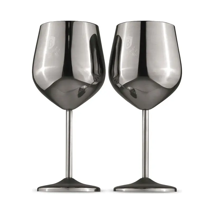 Weinglas 2er-Set Black Silver Collection