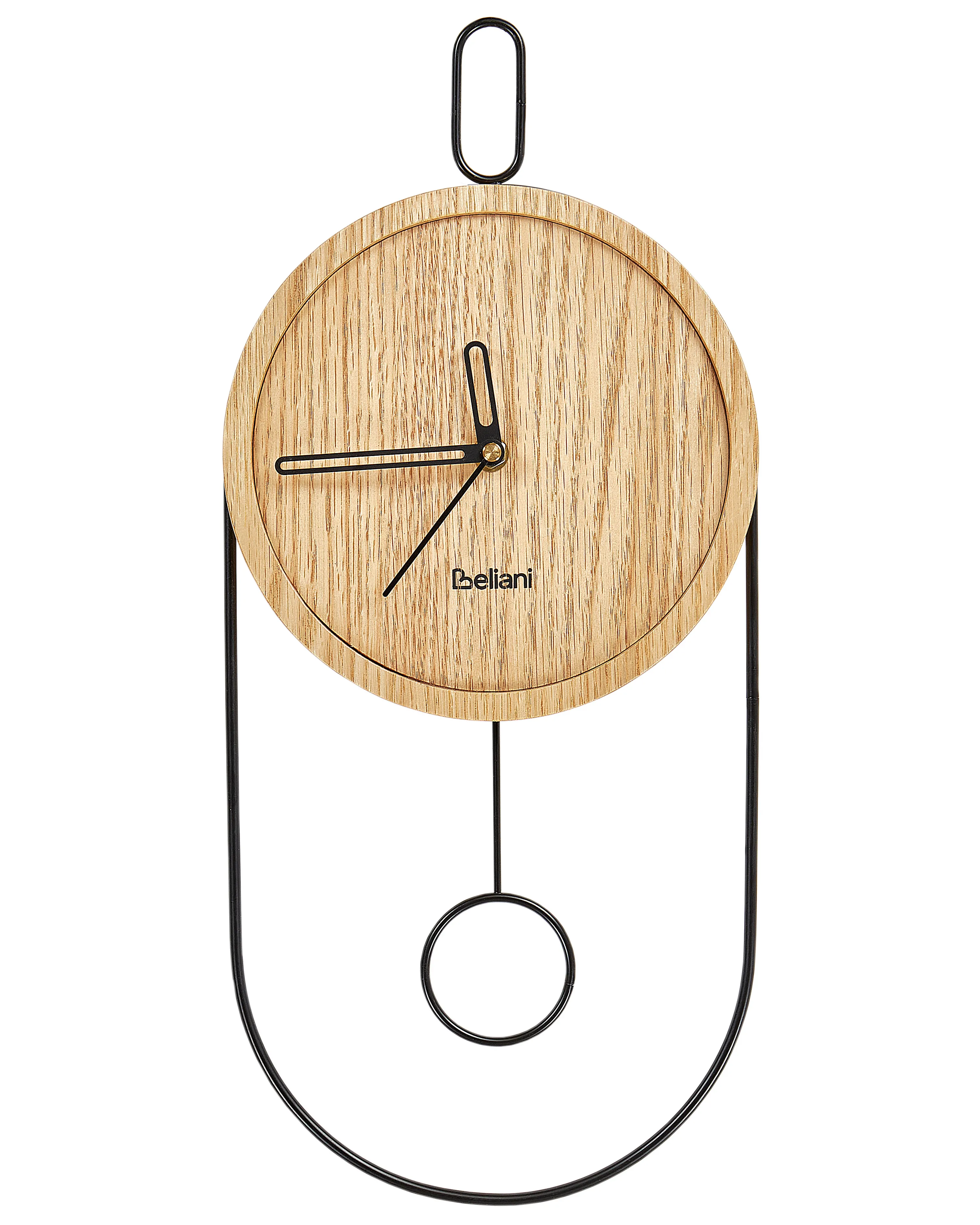 Wall Clock SIERRE 20 cm Light Brown