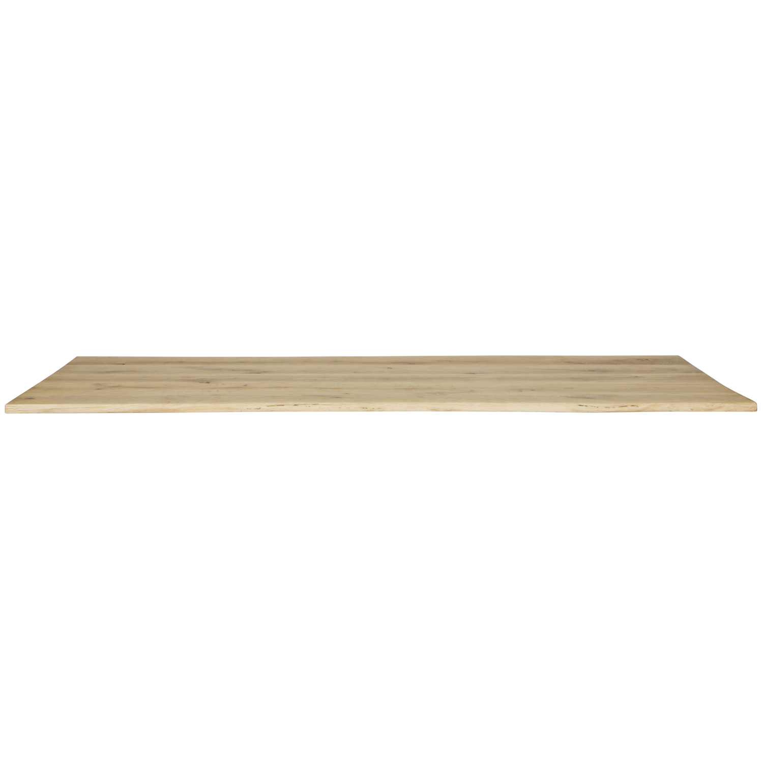 WOOOD boomstam tafelblad Tablo - Eiken - Naturel - 3x180x90