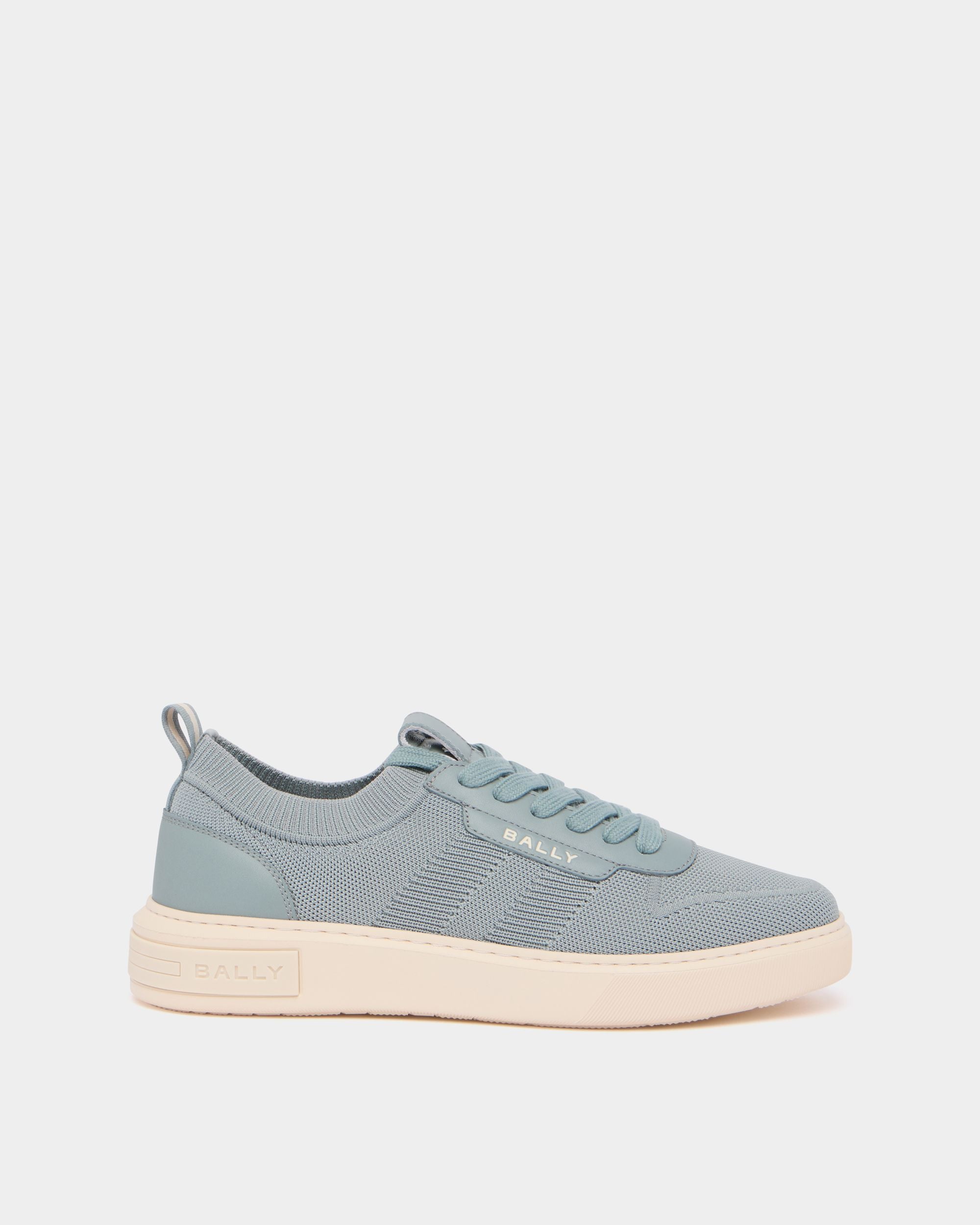 Sneaker Lift aus Stoff in Light Blue