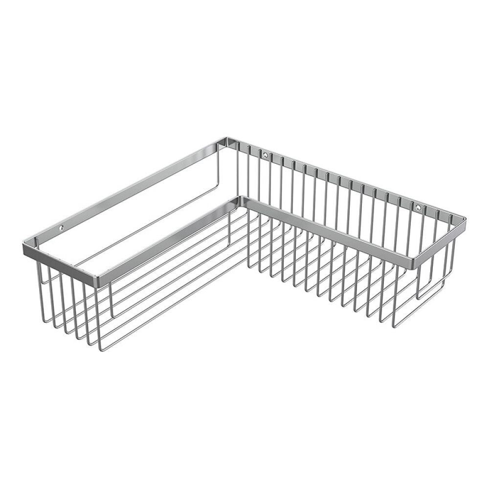 DUSJKURV CAMARGUE HJØRNE 30X8,5X30CM KROM