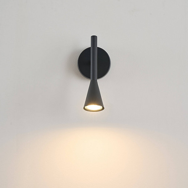 Applique liseuse noire orientable au design moderne - Holen