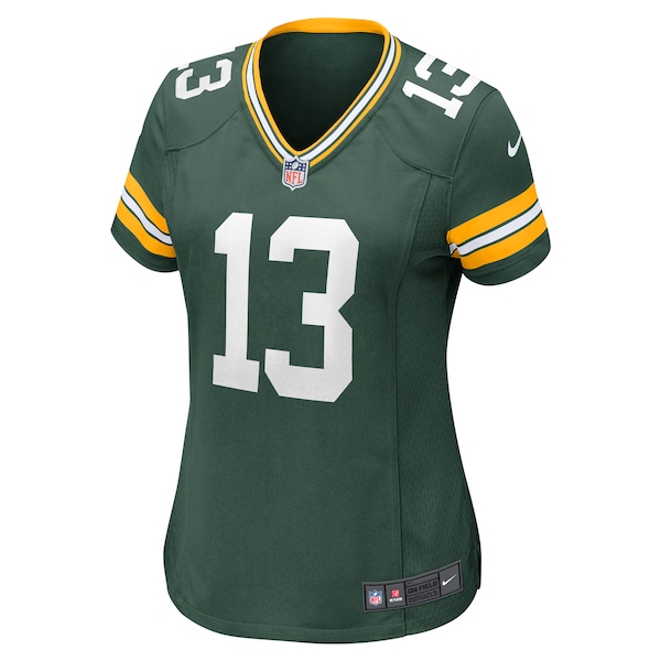 Dontayvion Wicks Green Bay Packers Nike Women's  Game Jersey -  Green