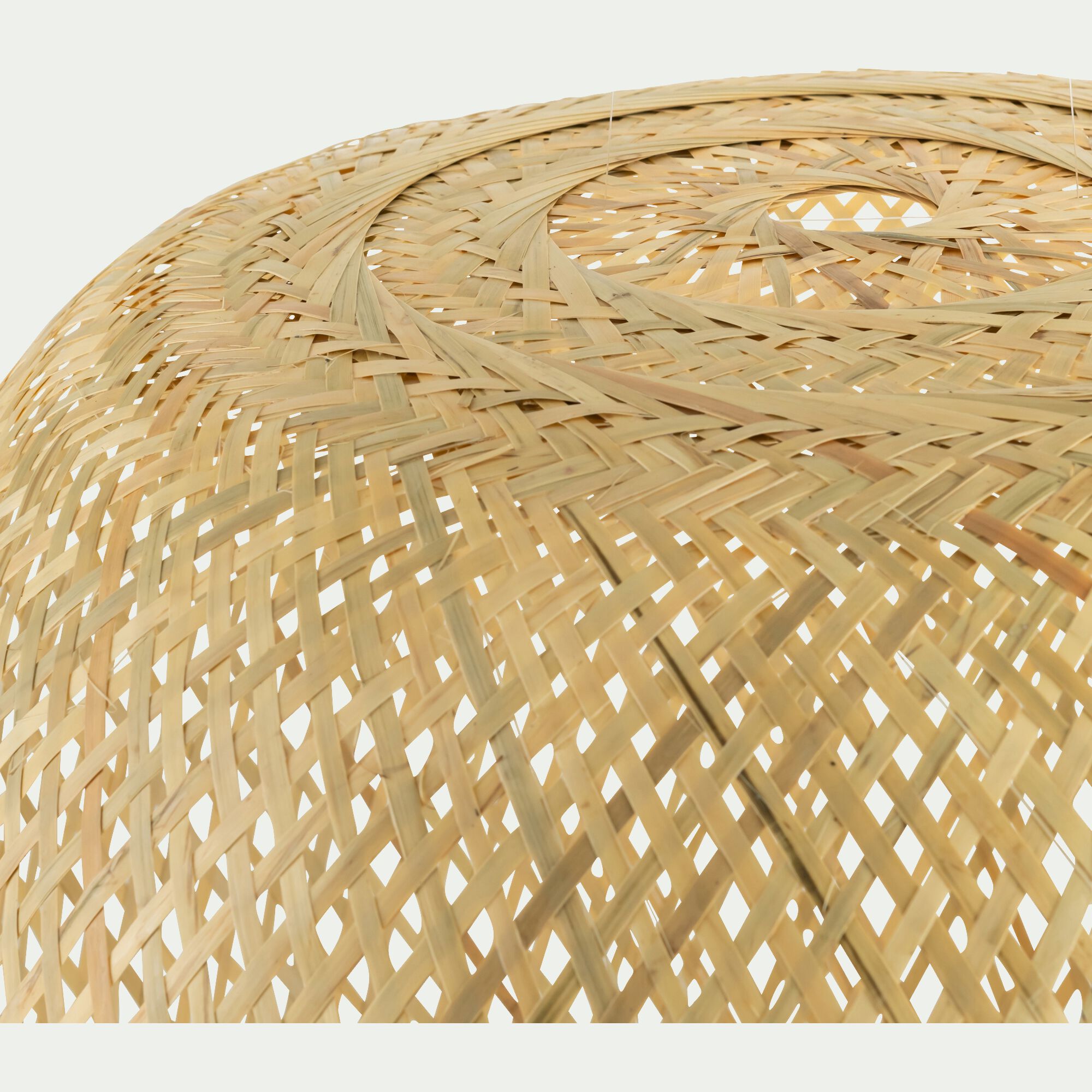 SAGONE - Suspension non électrifiée en bambou D57cm - naturel