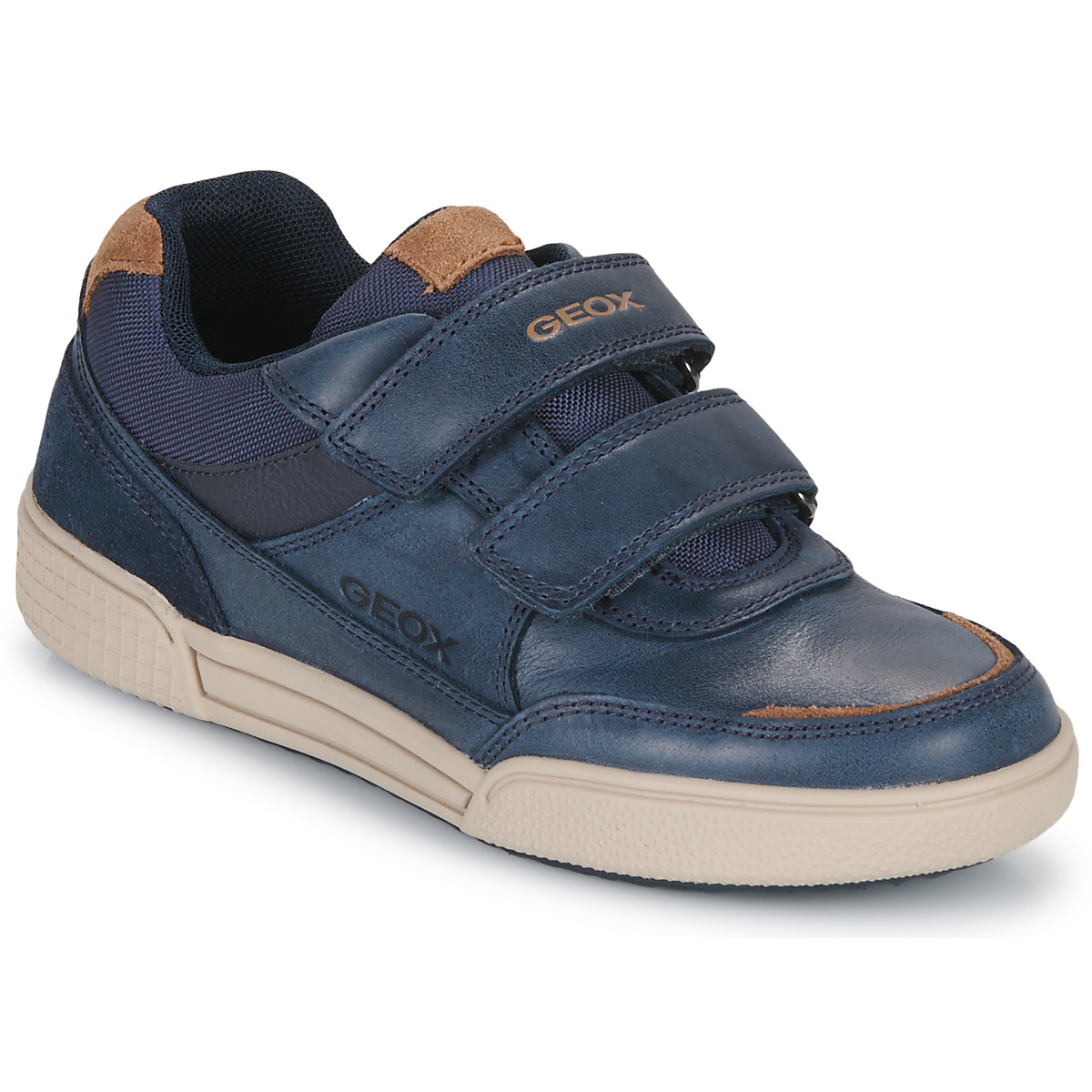 Geox - J POSEIDO B - Marine / Brown