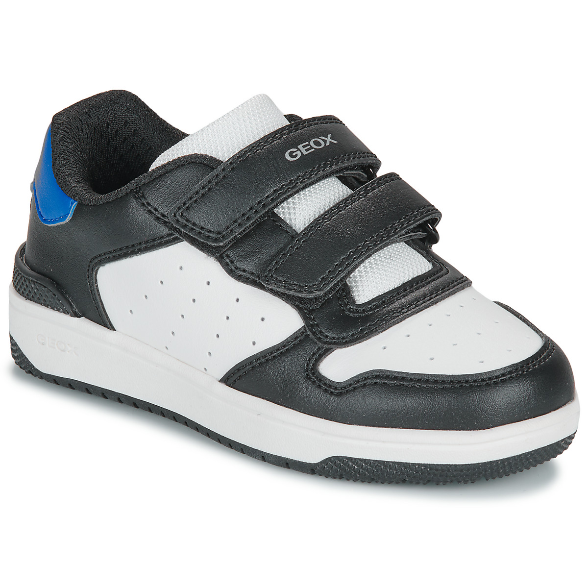 Geox - J WASHIBA BOY - Black / White / Marine