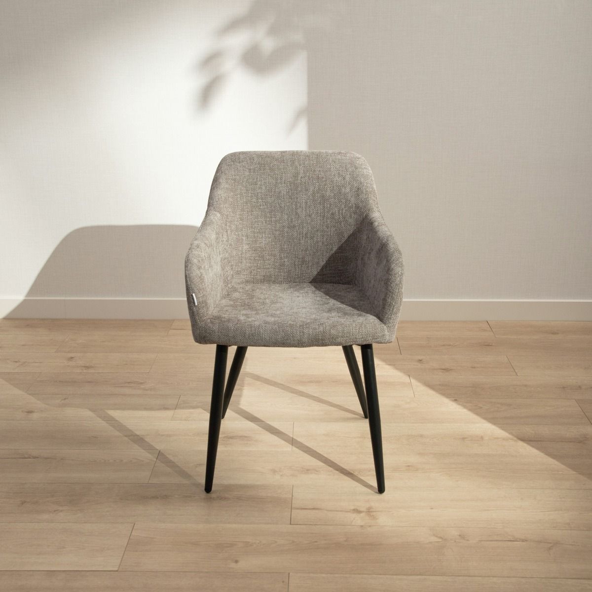 Krzesło SELLA Szare 57x59,5x83 cm