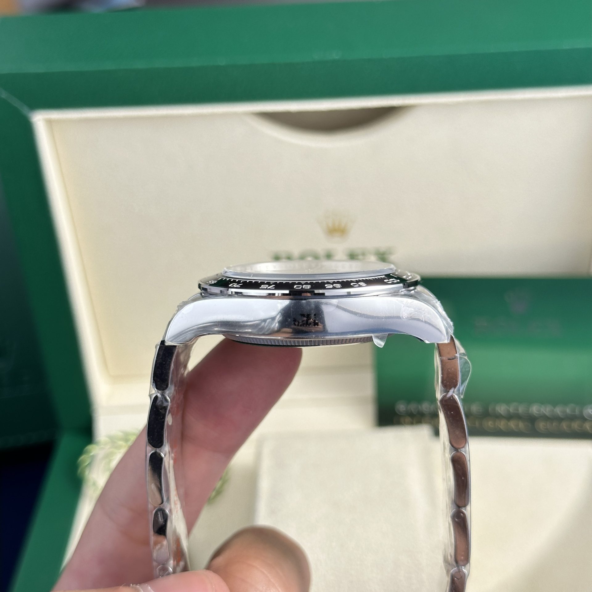 Rolex Daytona 126500LN Godzilla 904L Steel Black Dial 40mm Oyster Super Clone