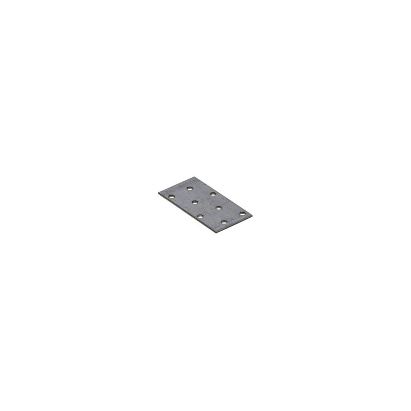 Plaque d'assemblage en acier 80 x 40 mm TEKNIFIX