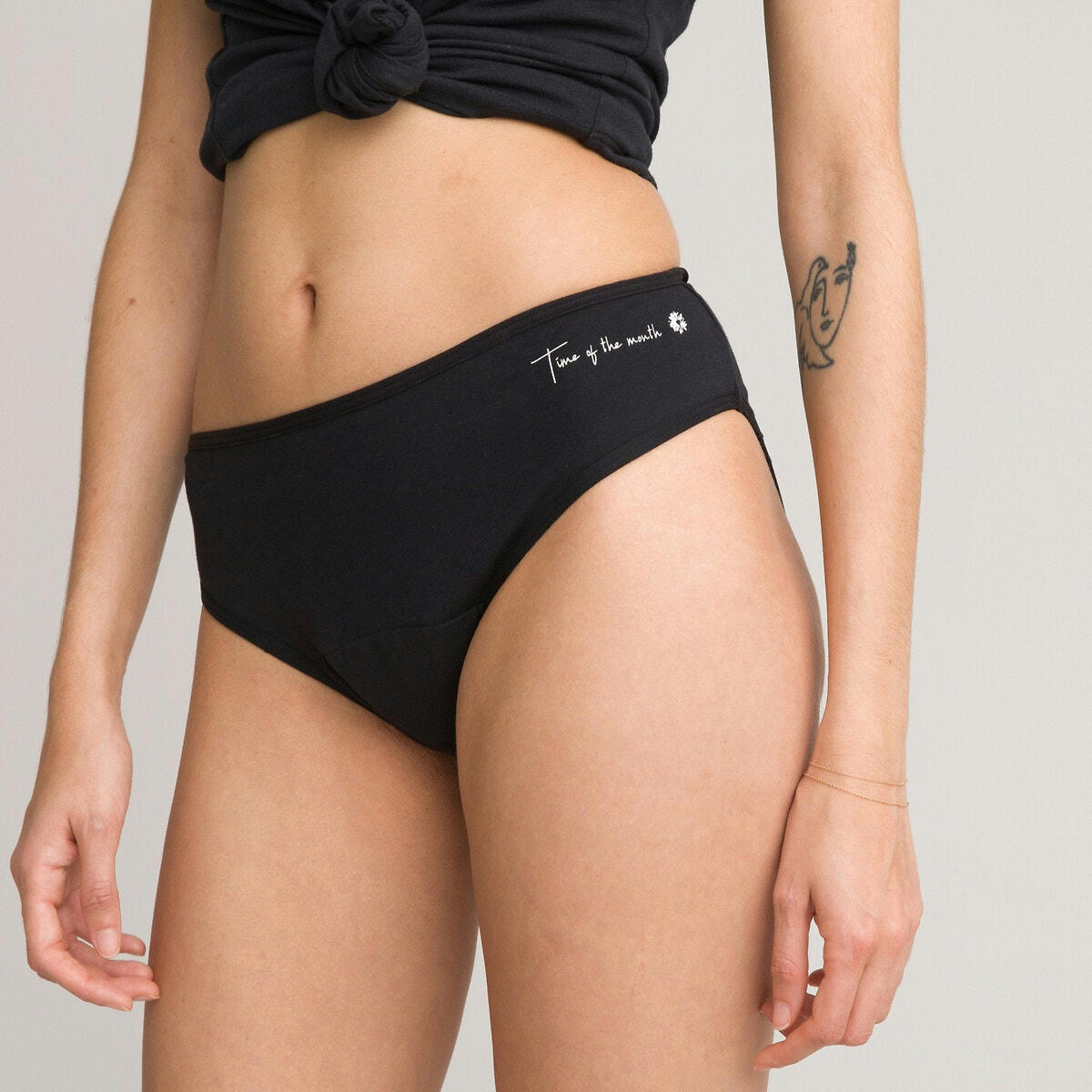 Lot de 2 culottes menstruelles, flux abondant