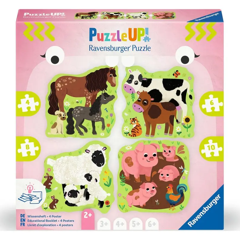 Puzzle 28-teilig 4 erste Puzzles
