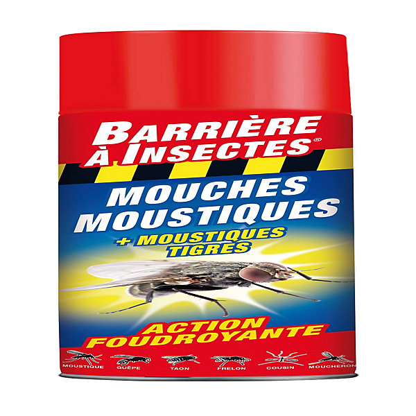 Aérosol insectes volants 400 ml Barrière à insectes