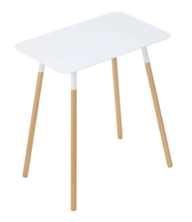 Yamazaki Bijzettafel Vierkant - Plain - Wit