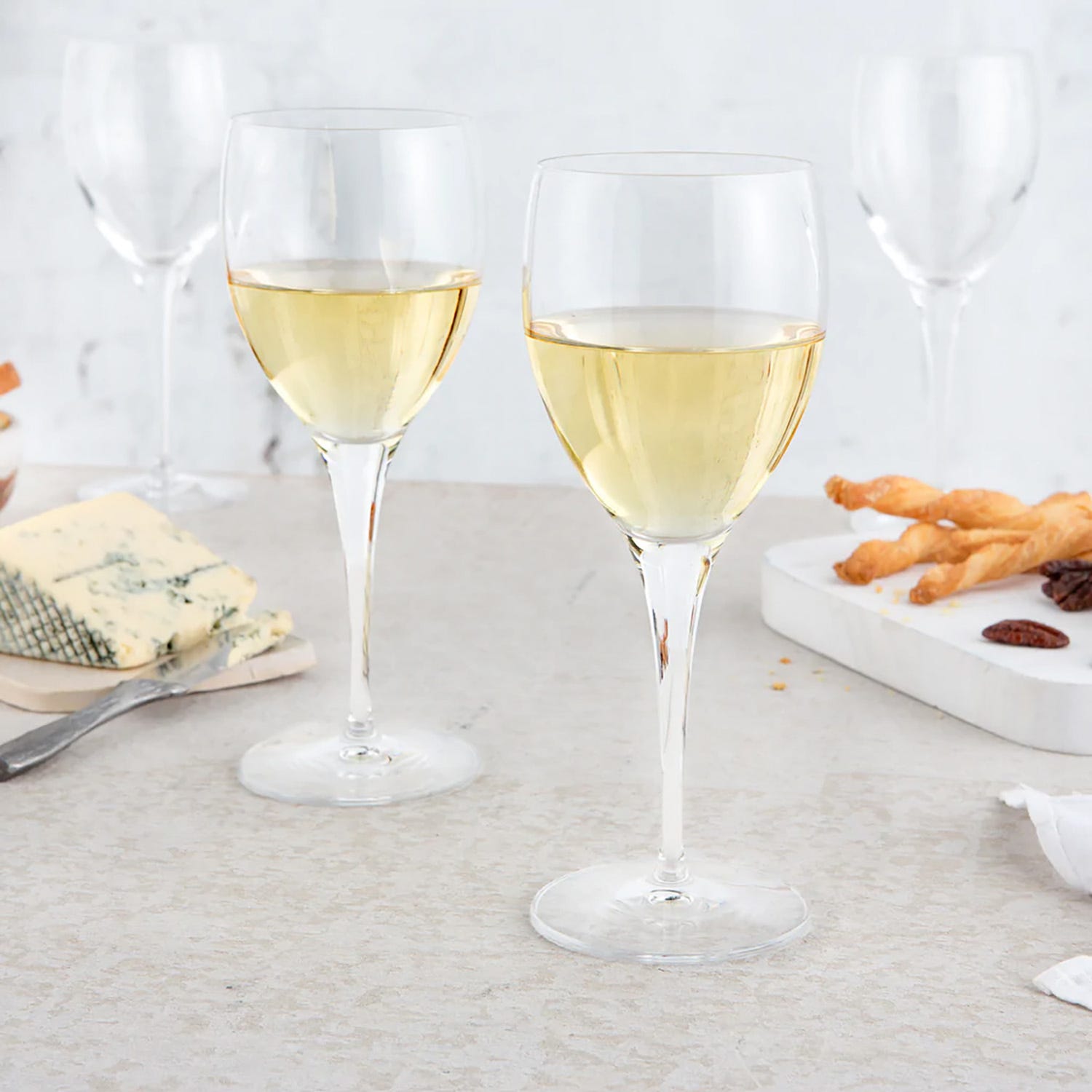 Set 4 calici vino bianco Riesling Michelangelo Masterpiece Gold Luigi Bormioli