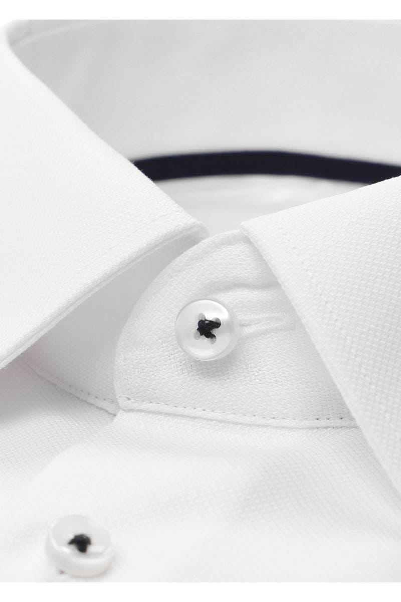 ETERNA Modern Fit Hemd weiss, Strukturiert