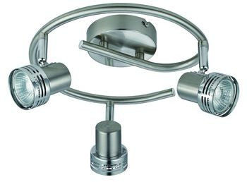 Spirala 3X50W metro gu10 chrom