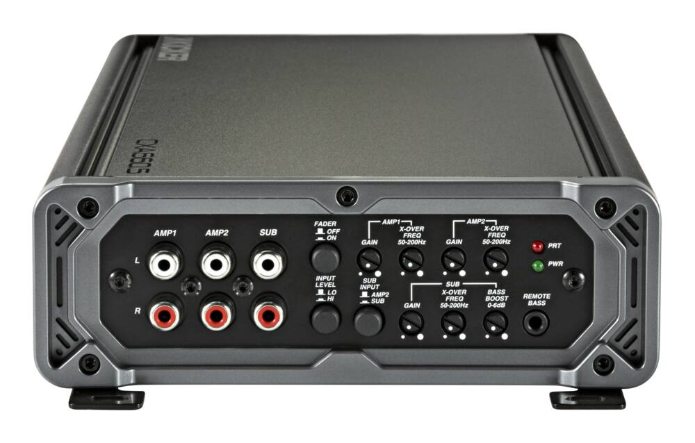Kicker 4x75W 4-Channel Amp with 300W Subwoofer