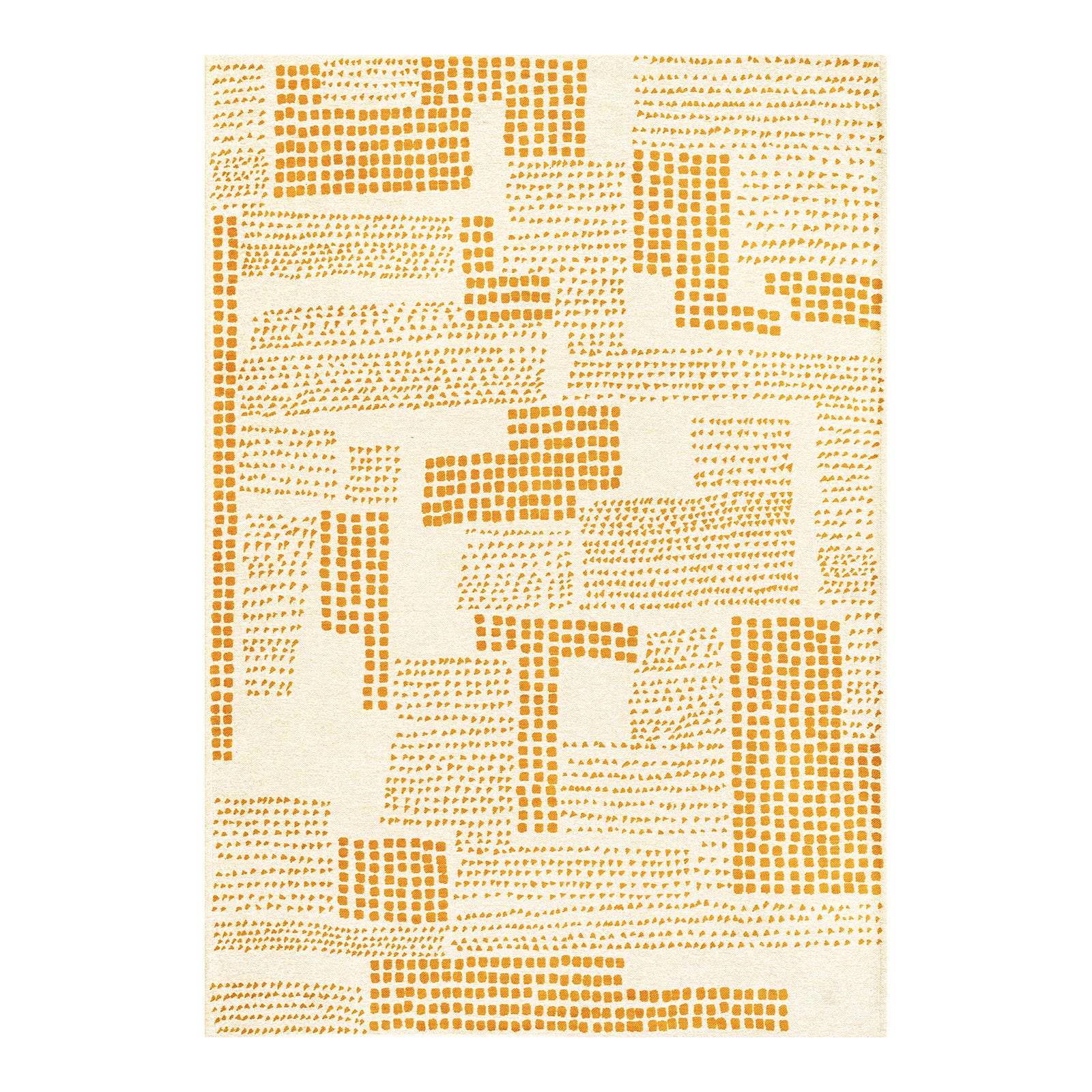 Ecorugs vloerkleed Pomelo - oranje - 80x150cm