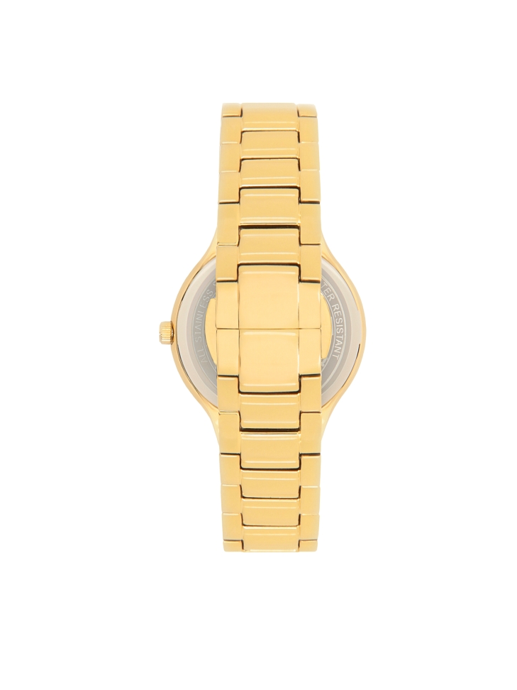 Women's watch on a gold-colored bracelet