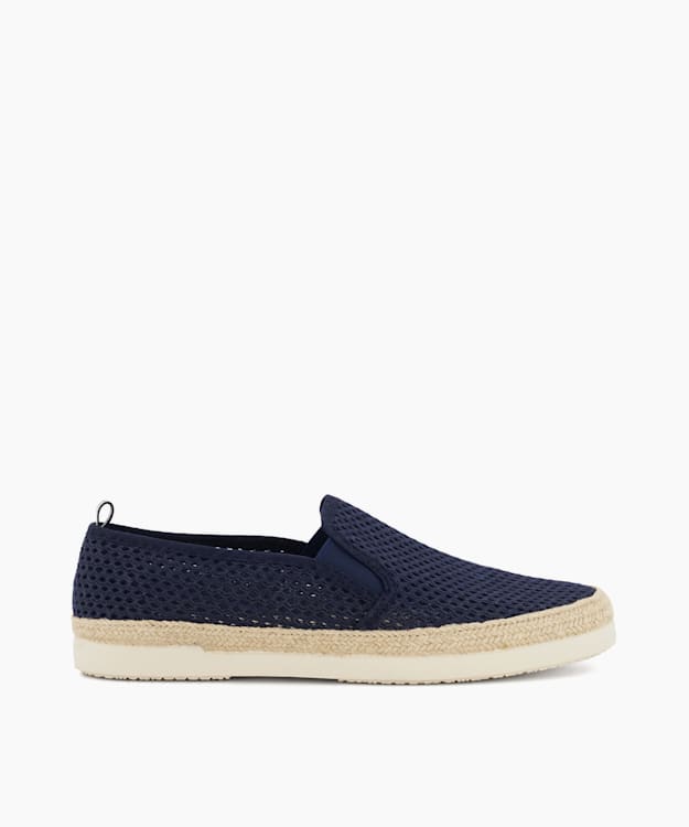 Fisherr Navy - Perforated Casual Espadrilles