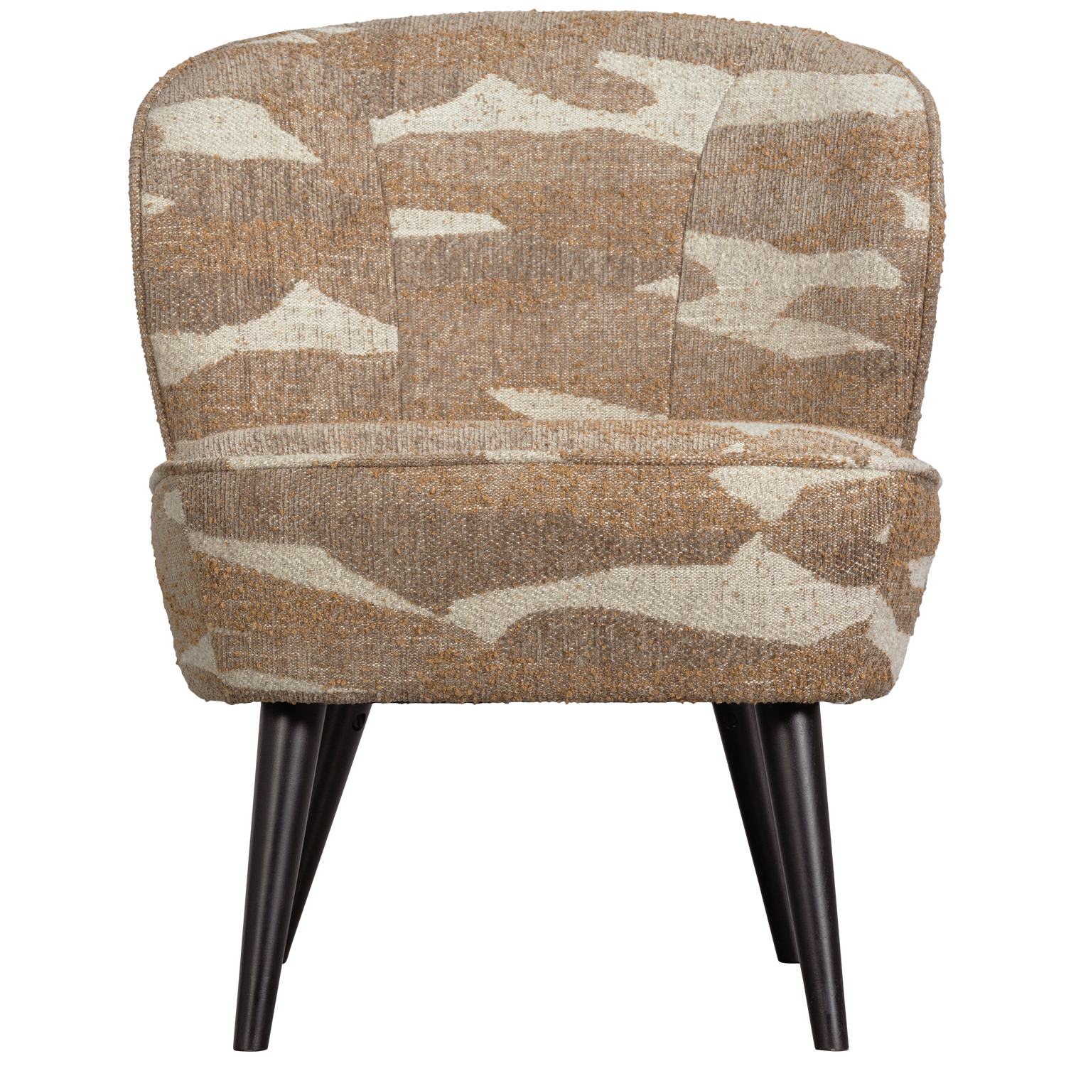 WOOOD fauteuil Sara - Geweven - Camouflage Dessin - Groen - 71x59x70