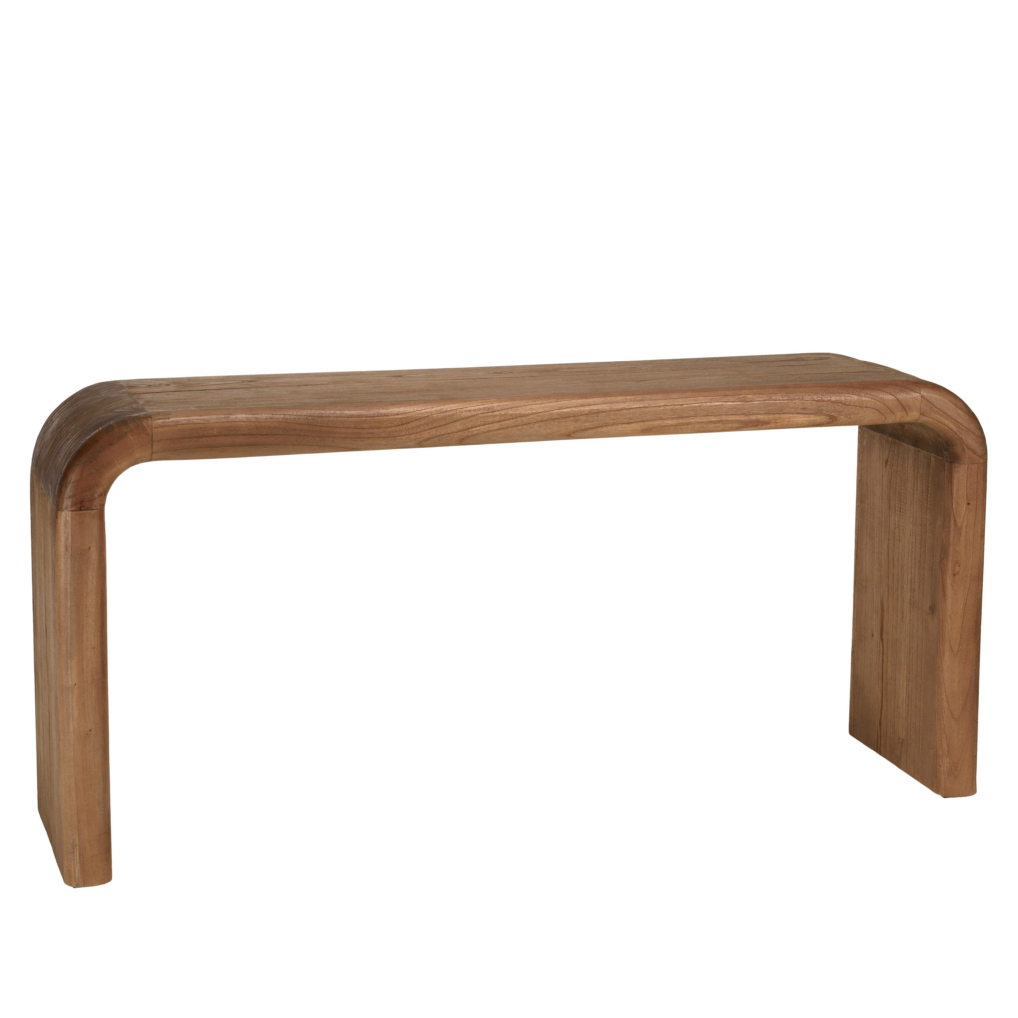 Console épurée en bois de mindi ARCUS