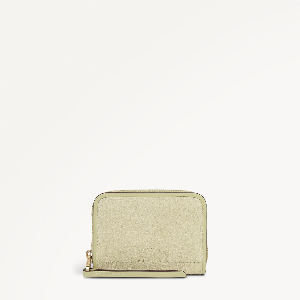 Bramwell Lane - Suede - Small Zip Around Purse