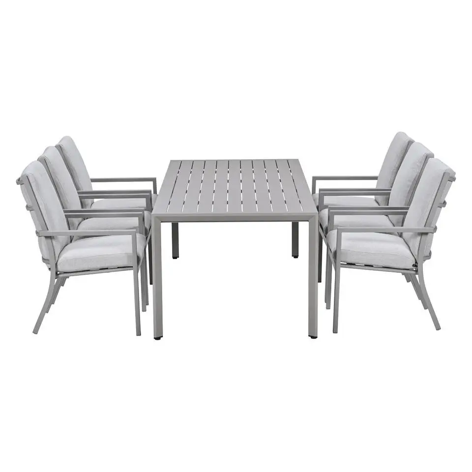 Garden Impressions Senja - Kasper tuinset 7-delig taupe