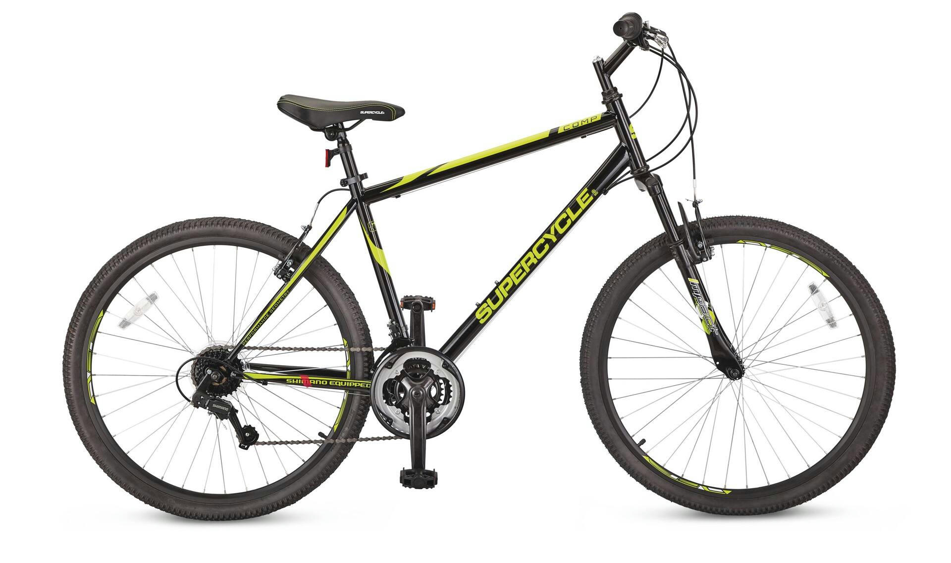 Supercycle Comp Hardtail Mountain Bike,  27.5-in, Black/Yellow