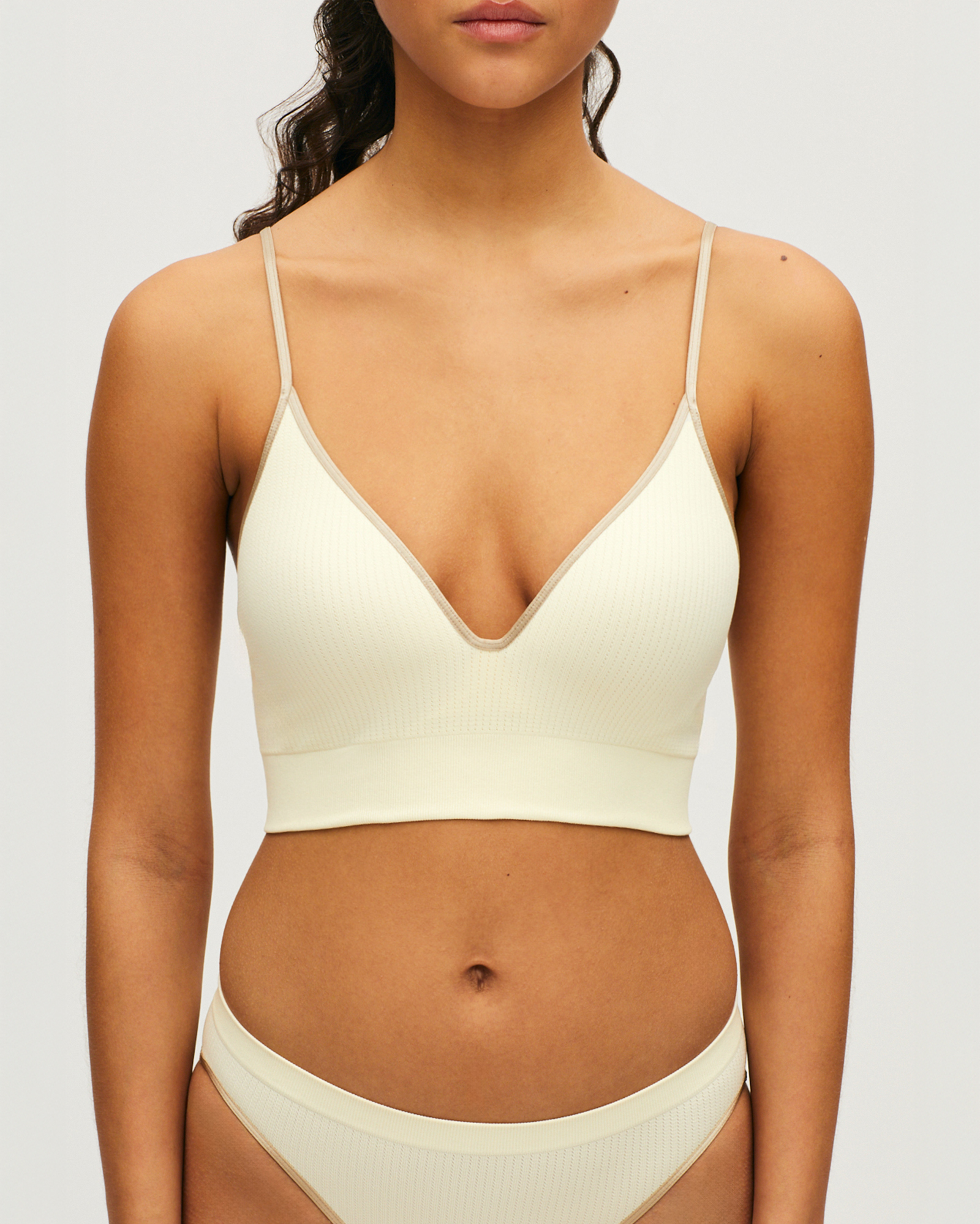 Soutien-gorge brassière sans armatures SEAMLESS BICOLORE
