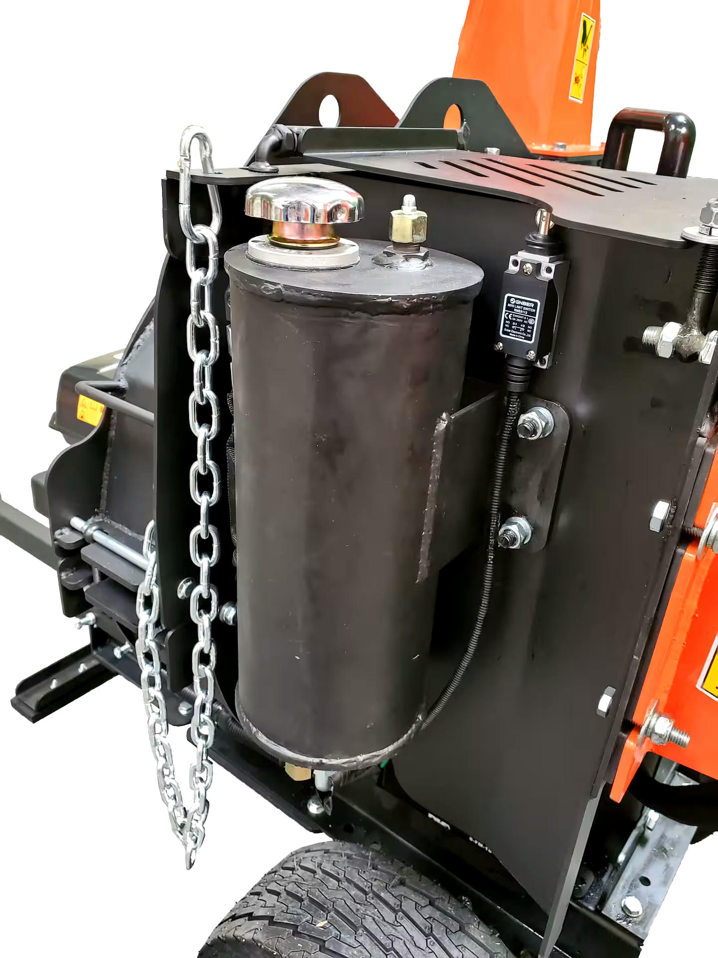 Detail K2 OPC505AE 5-in 14 HP Gas-Powered Electric-Start Cordless Shredder/Chipper