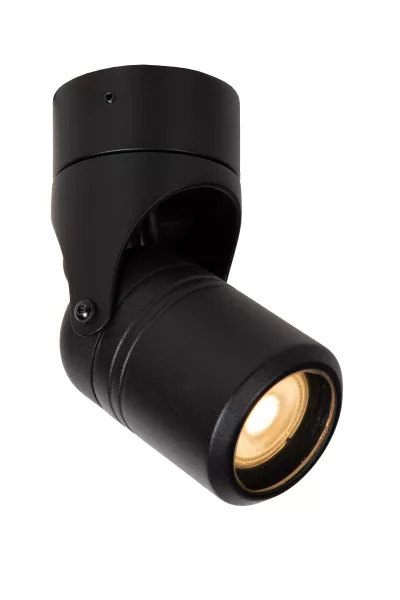 Lampa sufitowa zewnętrzna NIORT czarna 1 x GU10 x 6W IP44 Lucide