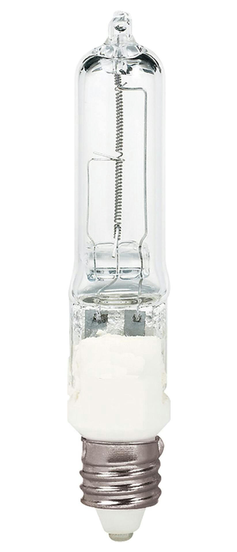 NOMA T4 Mini E12 Base, Candelabra Dimmable Halogen Light Bulb Lamp, 750 Lumens, 50W
