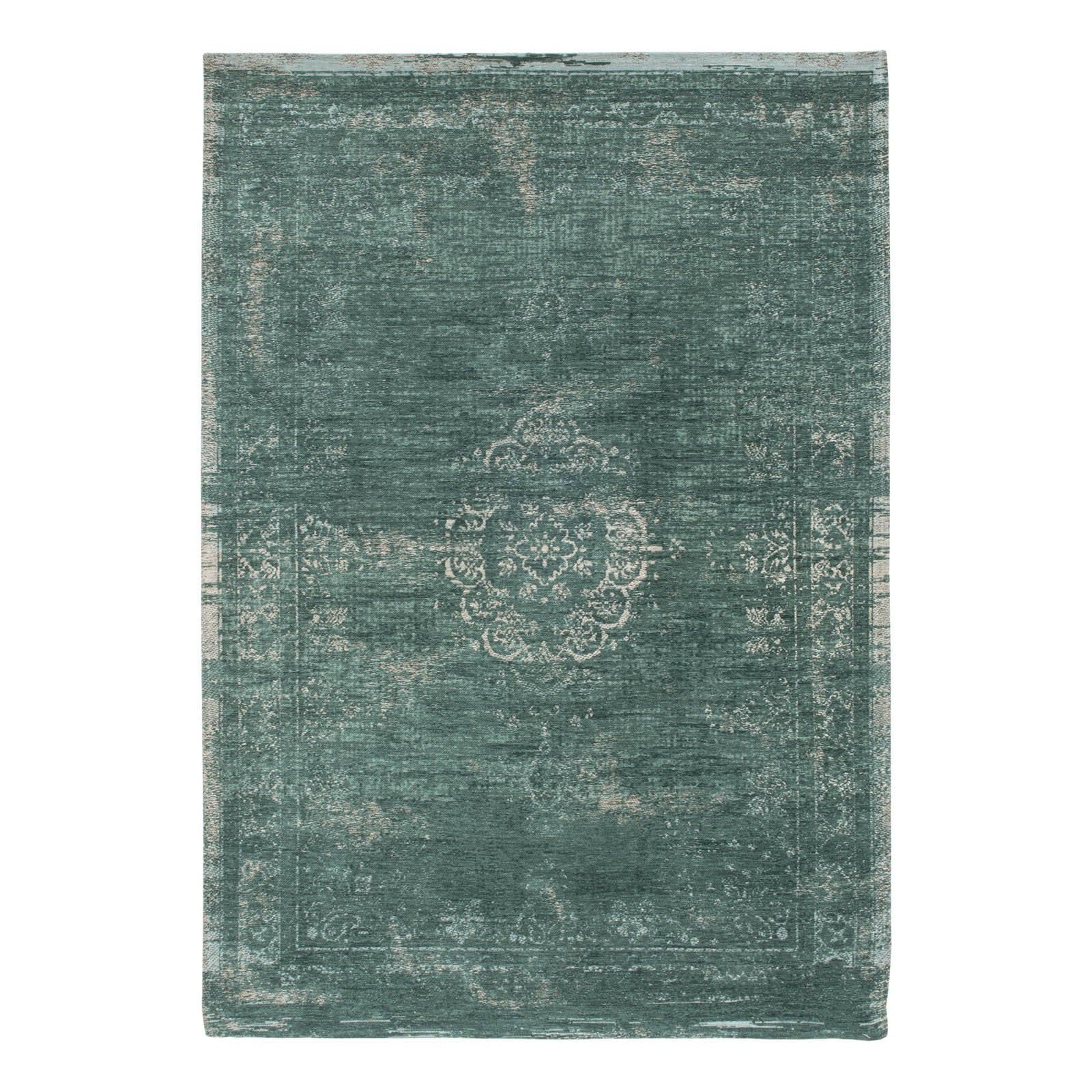 Louis De Poortere vloerkleed Jade - groen - 80x150cm