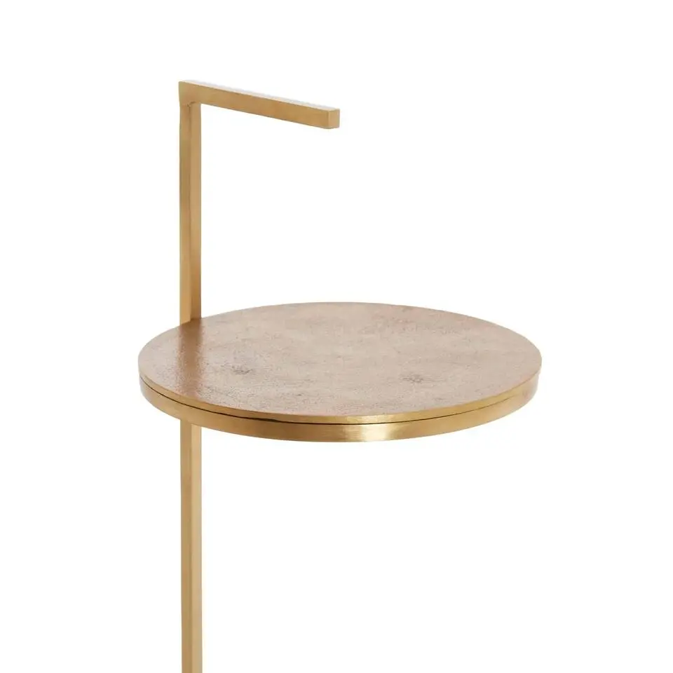 Bijzettafel Leda - Brons - &Oslash;26x76cm