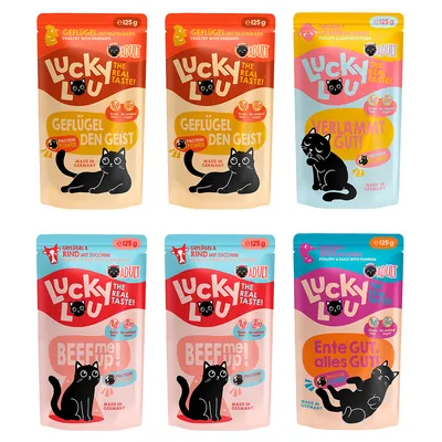Lucky Lou Adult Tasting Mix 6 x 125 g