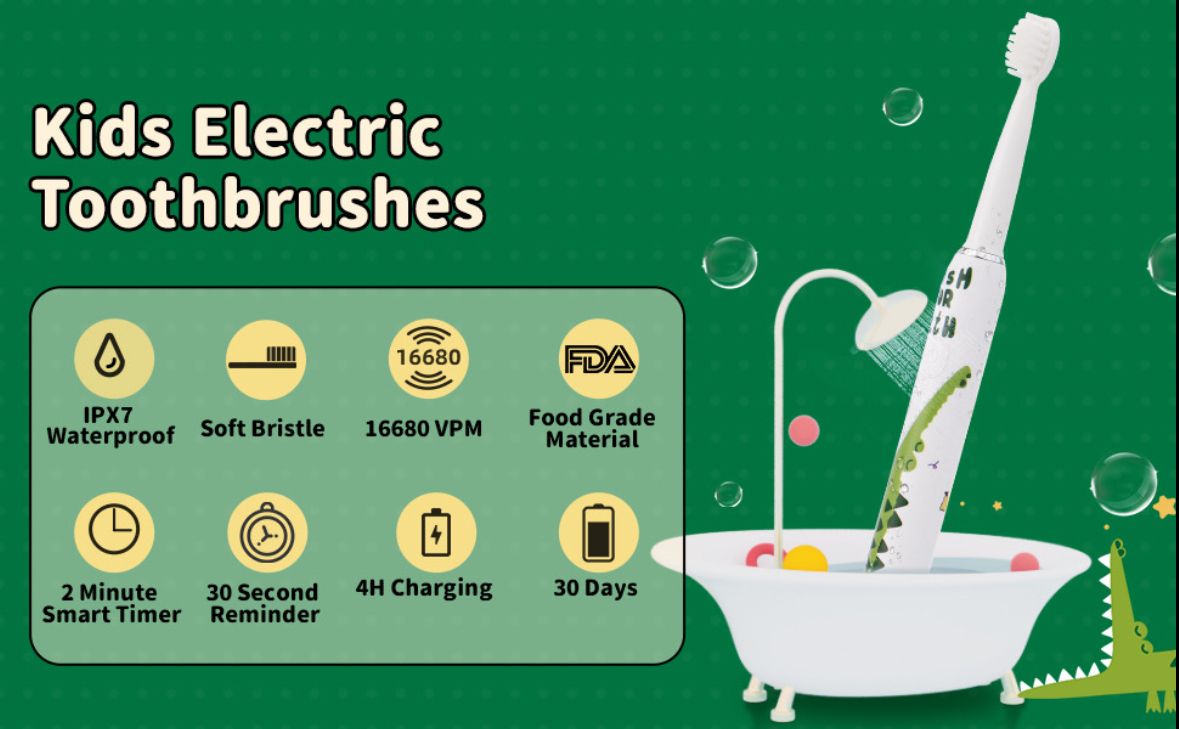 Smiley Clinic Kids Animal Electric Toothbrush