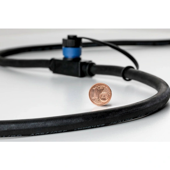 Kabel, Kunststoff, schwarz