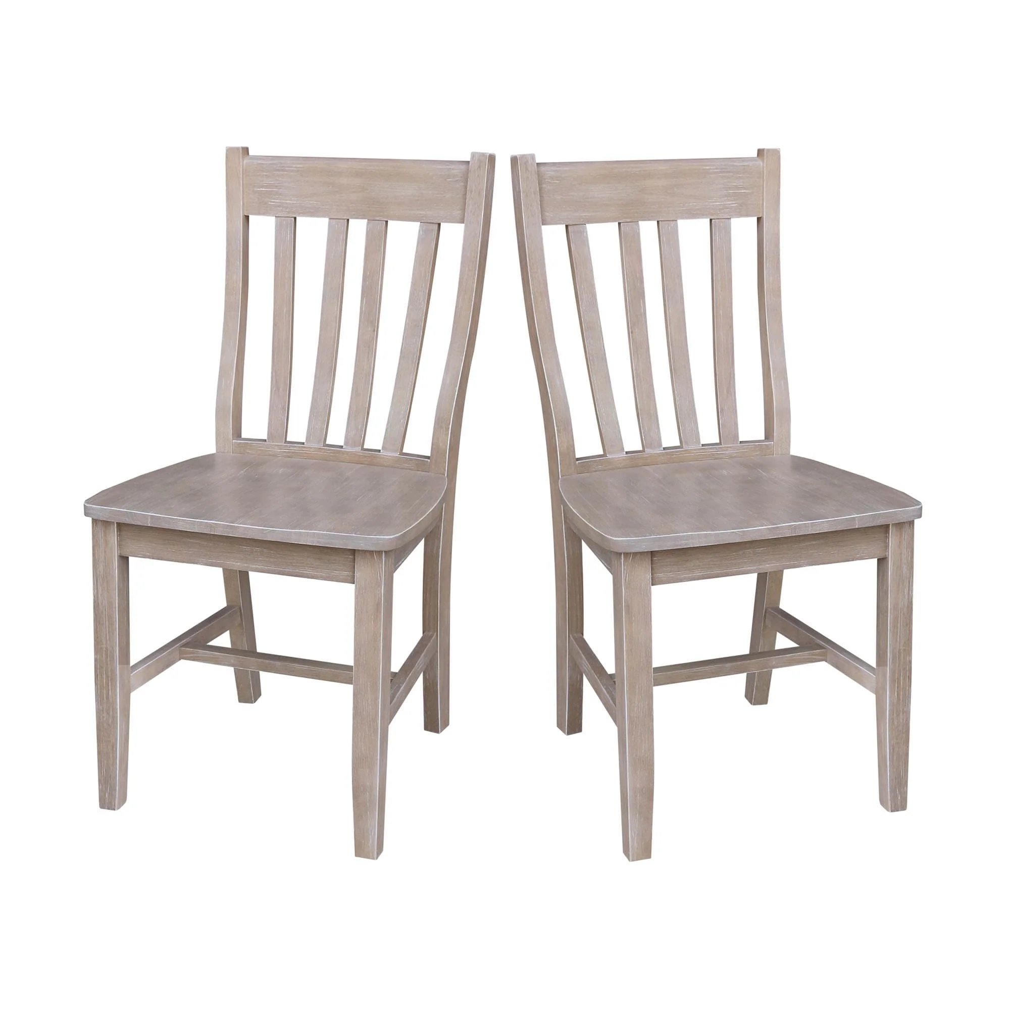 Copper Grove Quince Solid Wood Schoolhouse Chairs, Set of 2