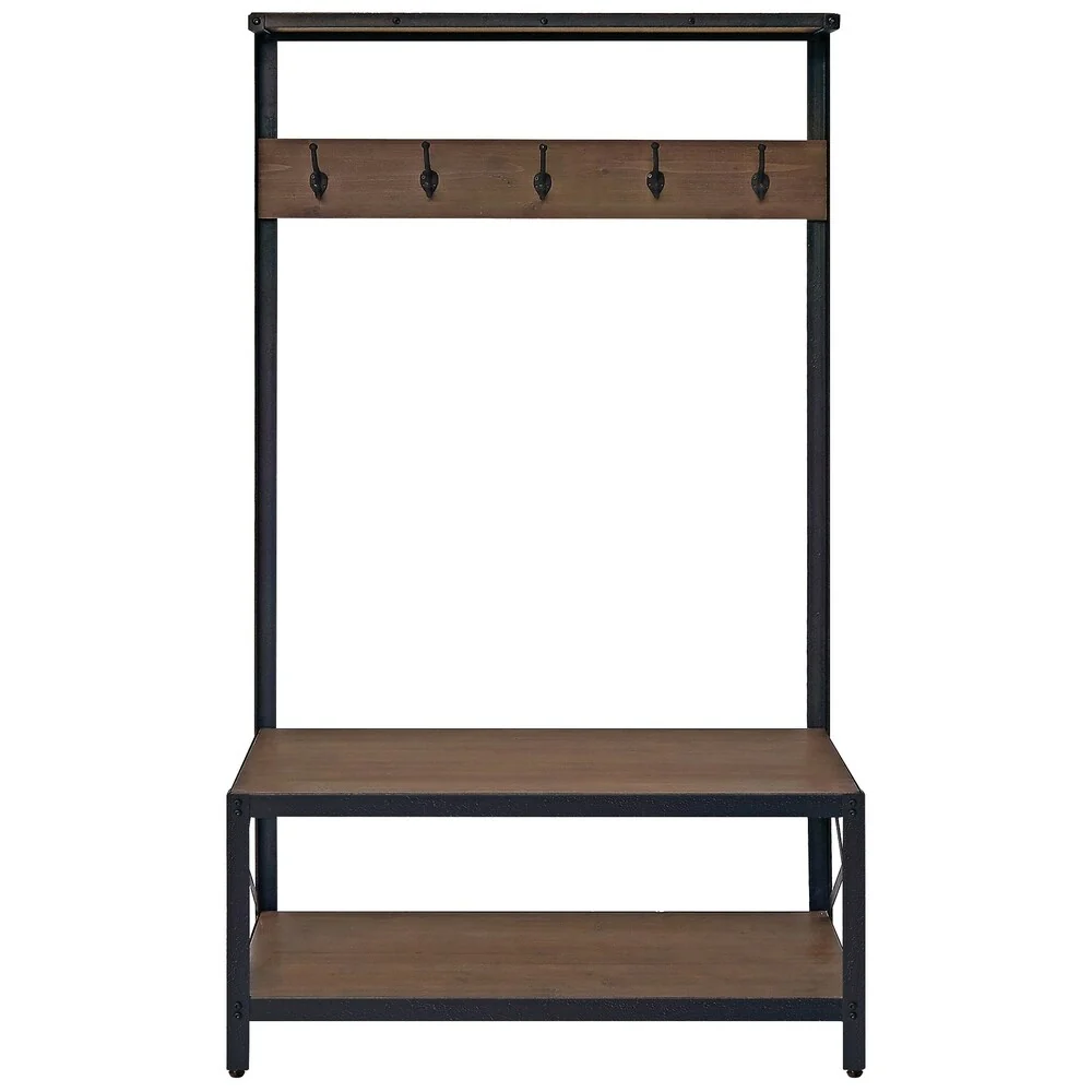 Industrial Bench and Coatrack