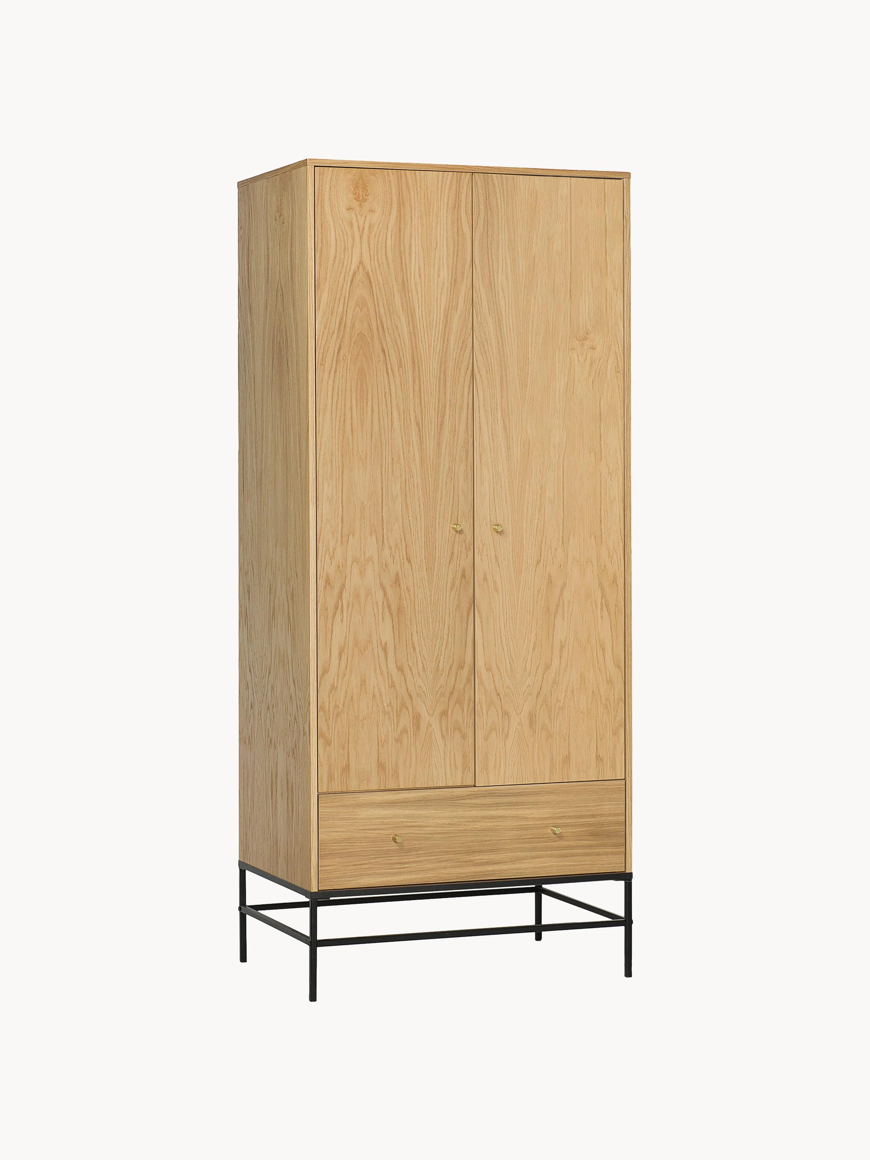 Kleiner Holz-Kleiderschrank Flora
