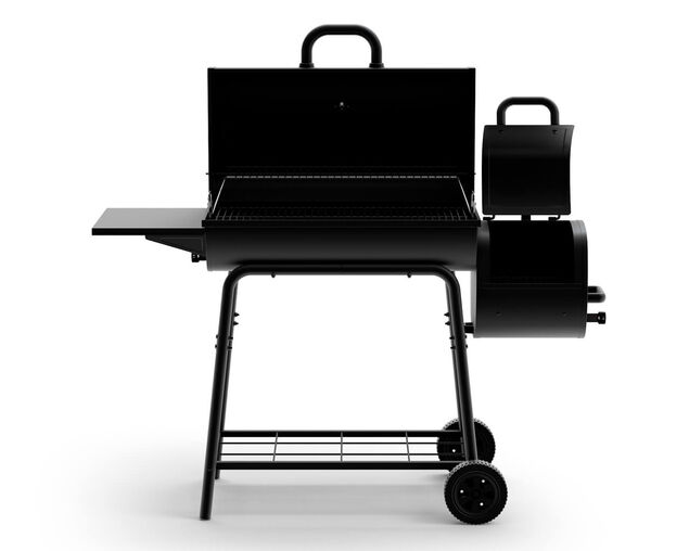 Nexgrill Barrel Grill and Offset Smoker