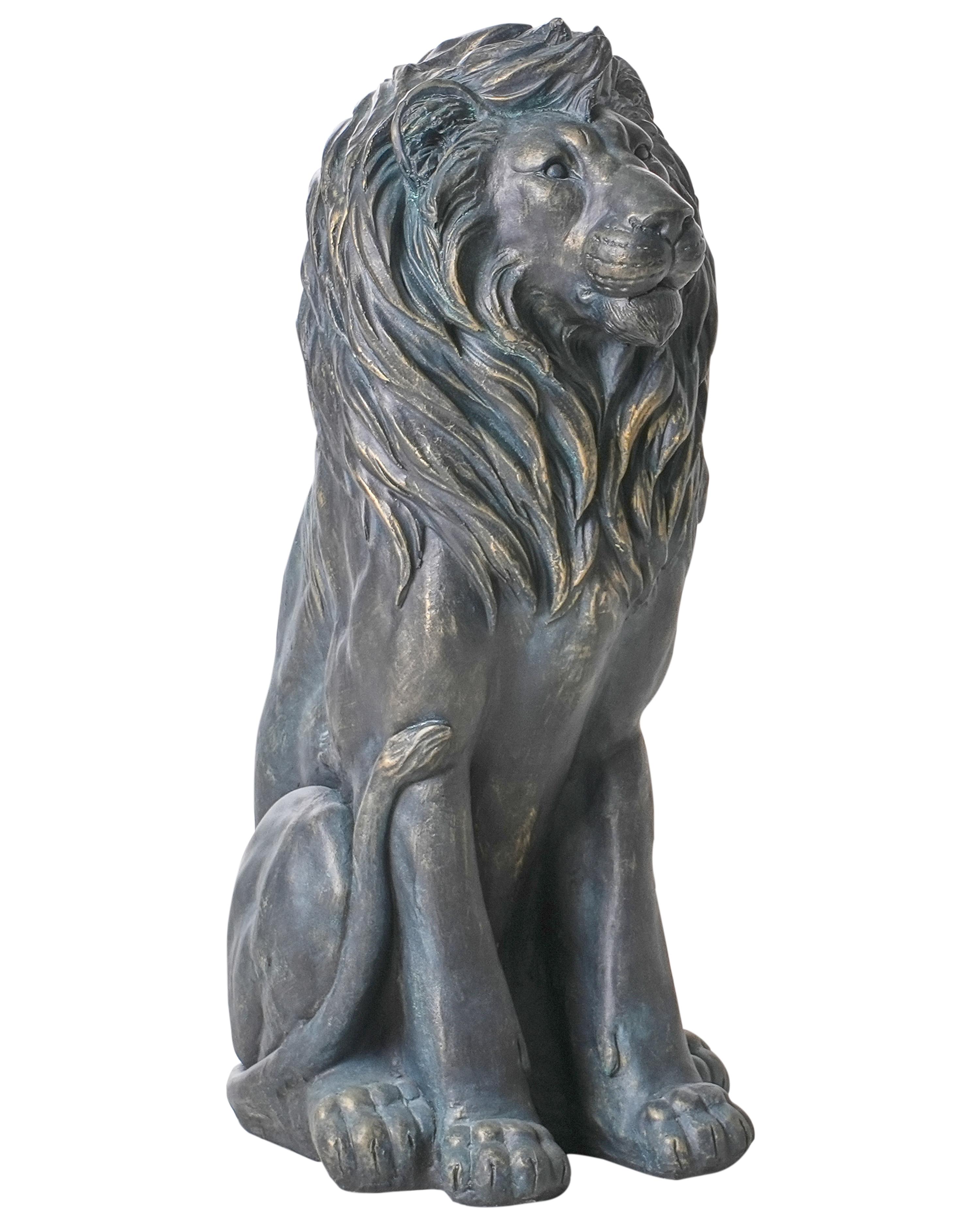 Garden Statue DAKAR Lion Brown