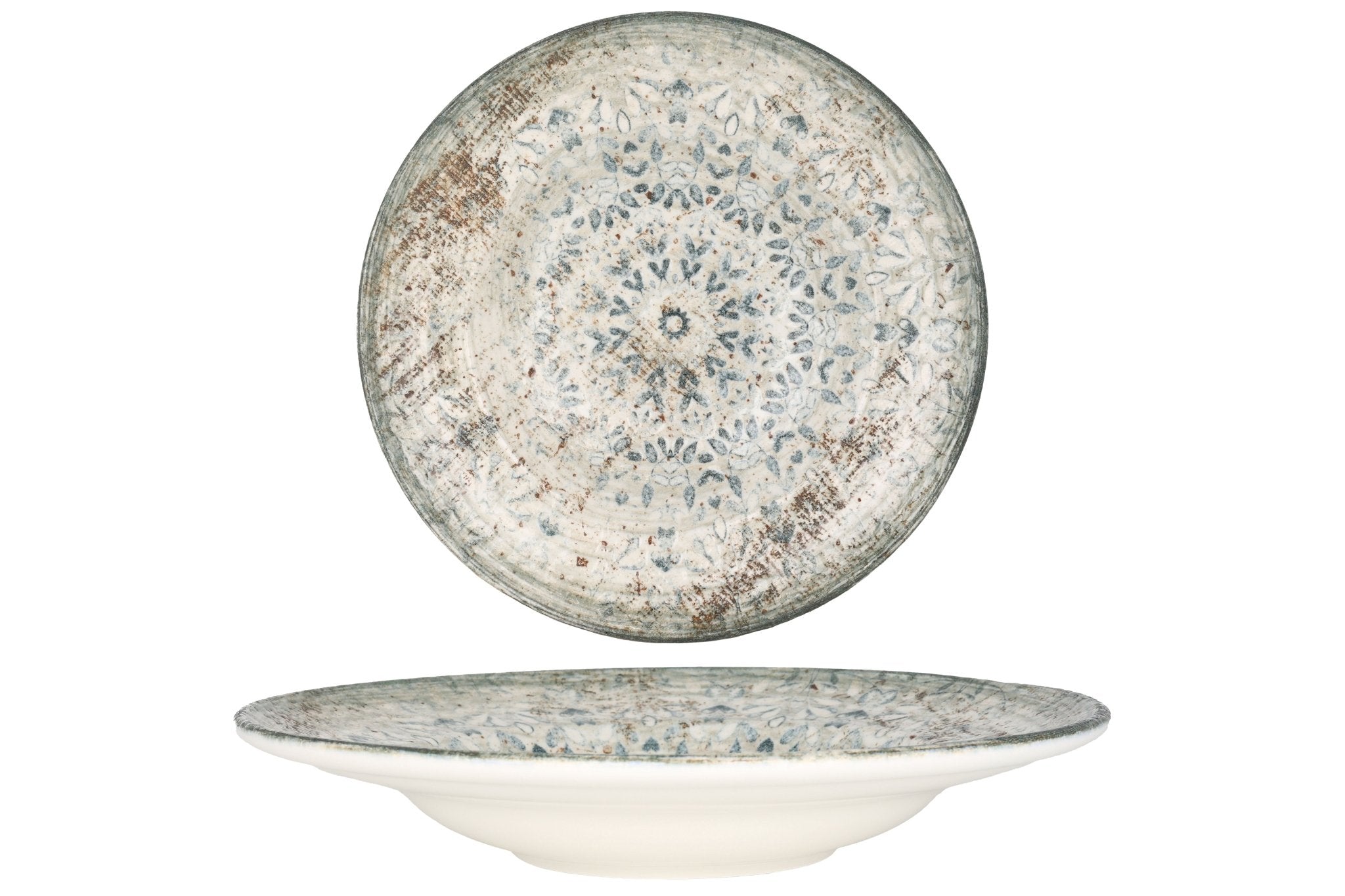 Rinart Pastabord - Fade - Porselein - 27 cm (400cc) - set van 2