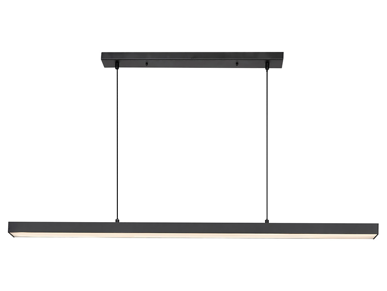 Lampa wisząca Tariq LED metalowa czarna