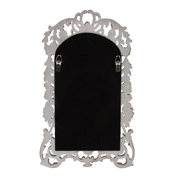 Sherwood Accent Mirror - silver leaf